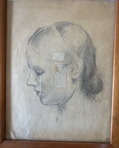 Portrait de Denise - profil